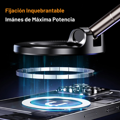 Soporte Magnético 360° con Succión al Vacío