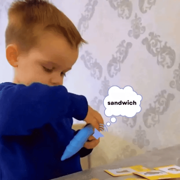 Juguete Educativo Tarjetas Bilingües Parlantes