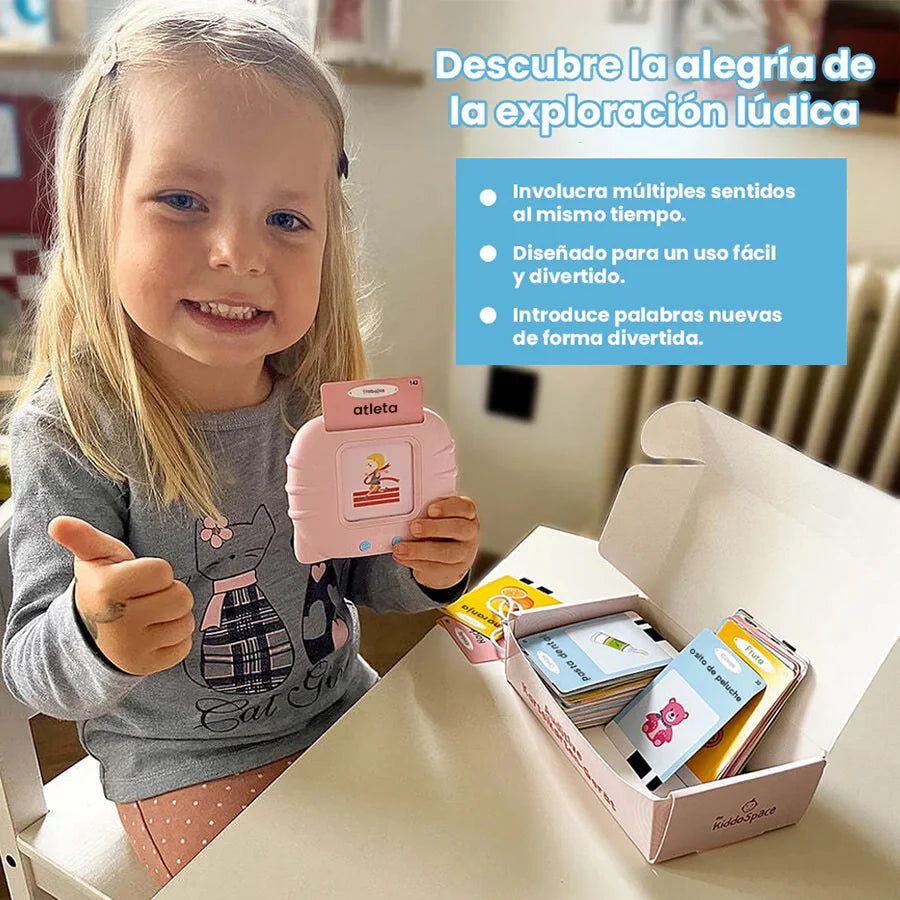 Juguete Educativo Tarjetas Bilingües Parlantes