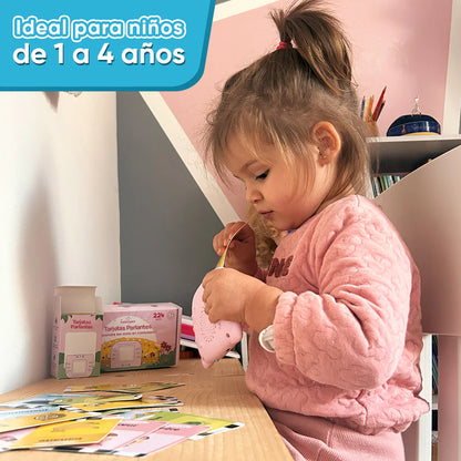 Juguete Educativo Tarjetas Bilingües Parlantes